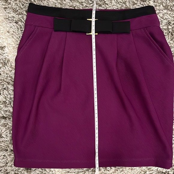 Zara skirt Aubergine size S - Picture 4 of 4